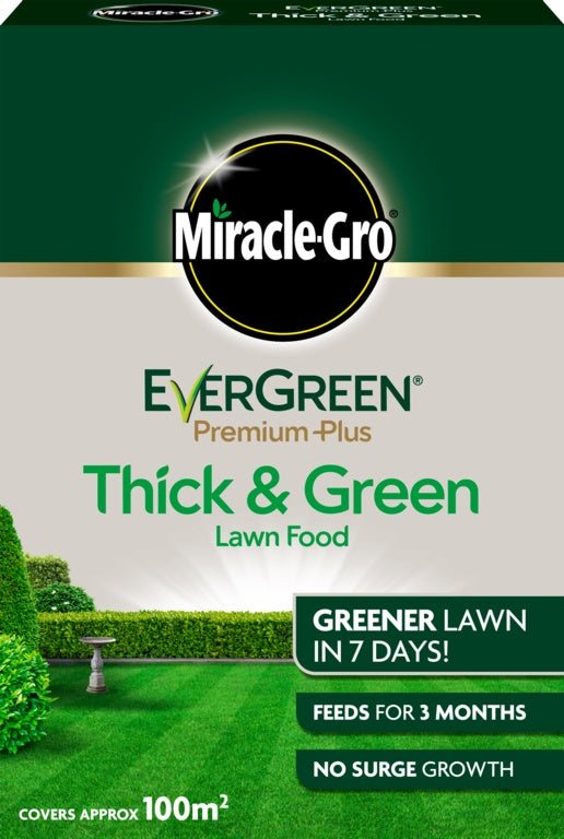Miracle-GroÂ® Evergreen Premium Plus Thick & Green