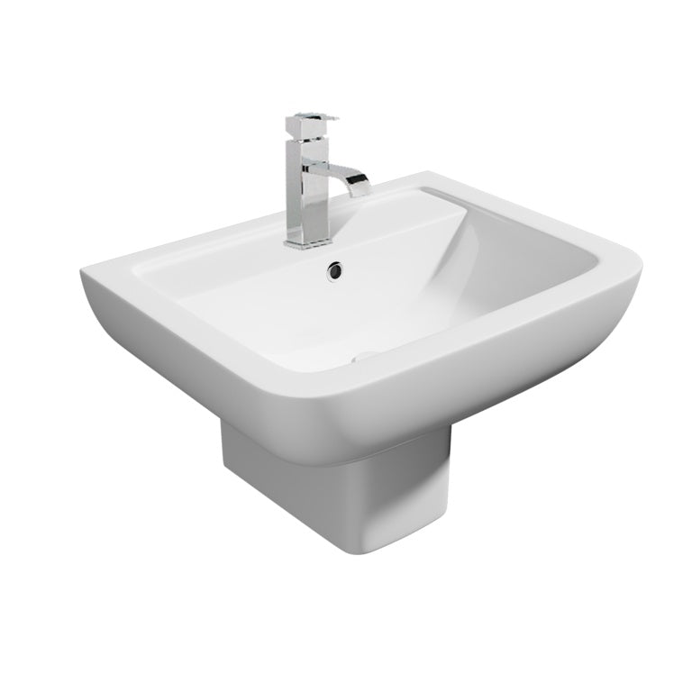 Kvit Options 600 1 Tap Hole Basin