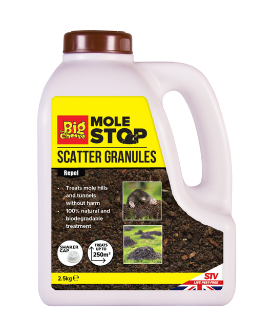 The Big Cheese Mole Repellent Scatter Granules 2.5kg