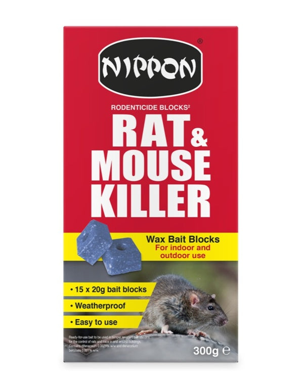 Nippon Rodenticide Wax Blocks