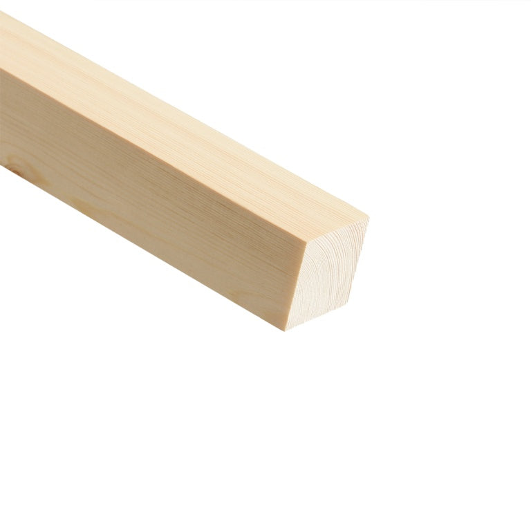 Cheshire Mouldings Knotty Pine Stripwood 2400 x 34 x 34mm