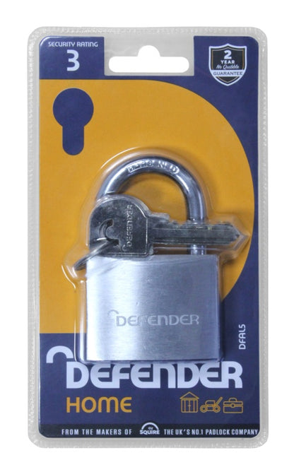 Defender Aluminium Padlock 50mm