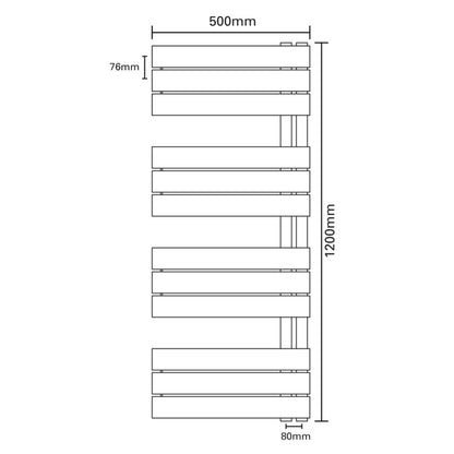 SP Lomond Designer Radiator Chrome