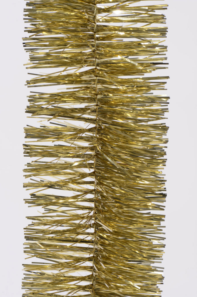 Kaemingk Tinsel Garland Light Gold 270cm