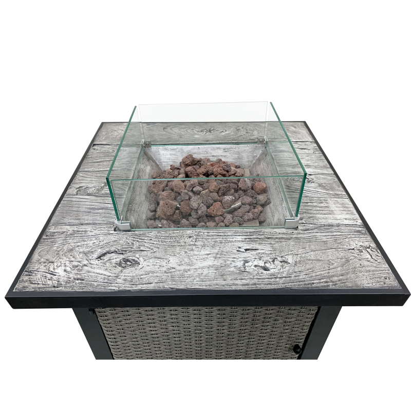 Tepro 76cm Gas Fire Pit Table