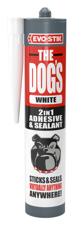 Evo-Stik The Dogs 2 In 1 Adhesive & Sealant 290ml White