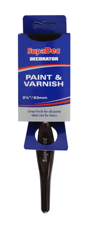 SupaDec Decorator Paint & Varnish Brush 2.5"/63mm