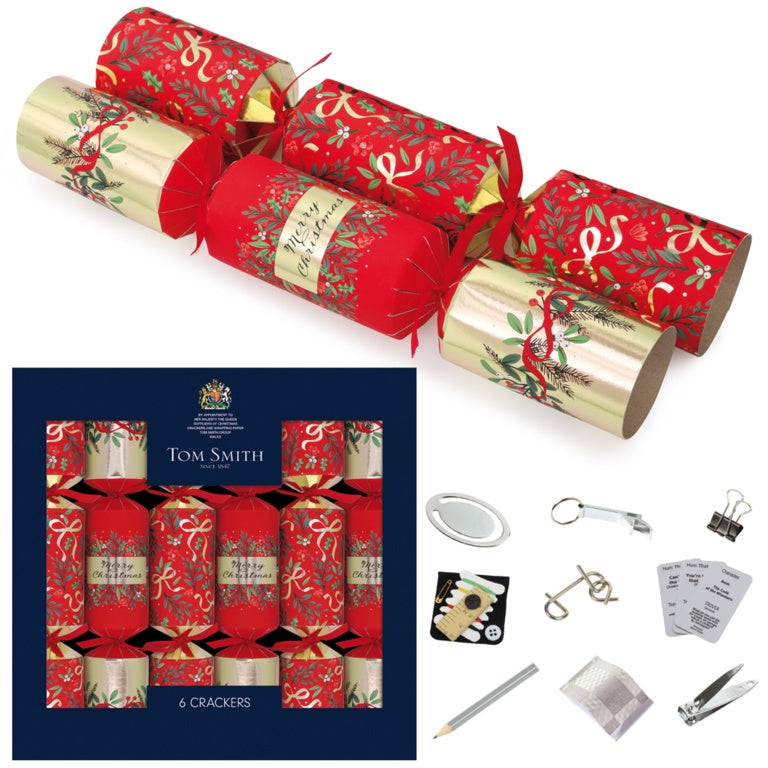 Tom Smith Crackers 6 x 14" Christmas Nest