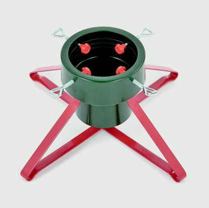 Premier Real Tree Metal Stand 46cm Green Red
