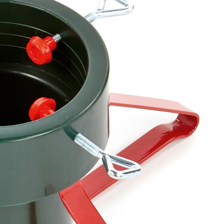 Premier Real Tree Metal Stand 46cm Green Red