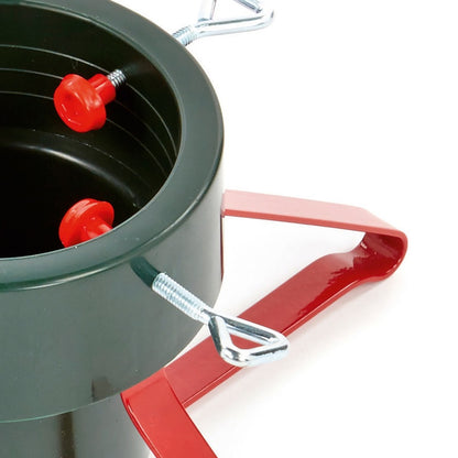 Premier Real Tree Metal Stand 46cm Green Red