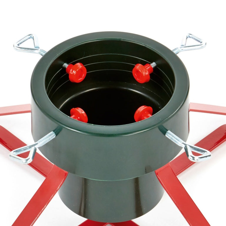 Premier Real Tree Metal Stand 46cm Green Red