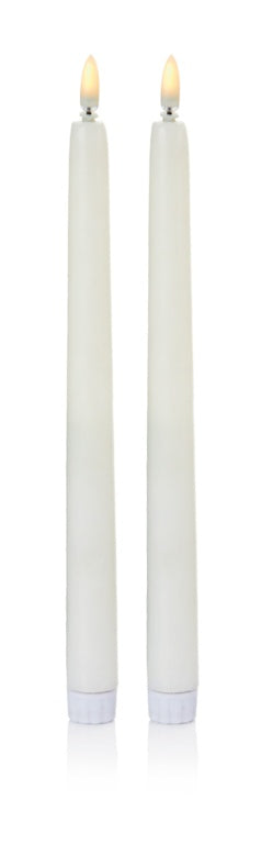 Premier Taper Candles With Flickerbright Flame 27.5cm