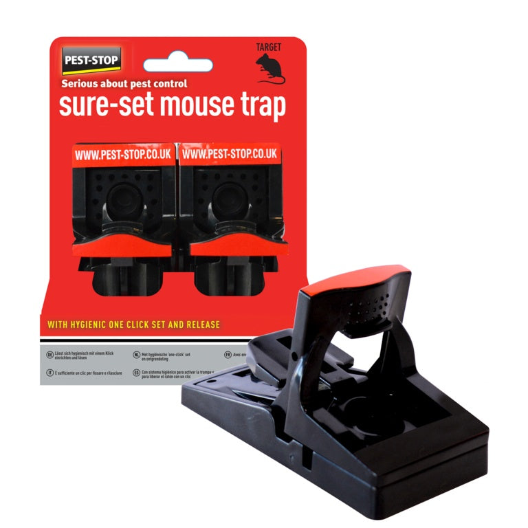 Pest-Stop Sure Set Plastic Mouse Traps