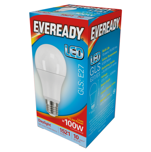 Eveready LED GLS 14w 1560lm Daylight 6500k E27