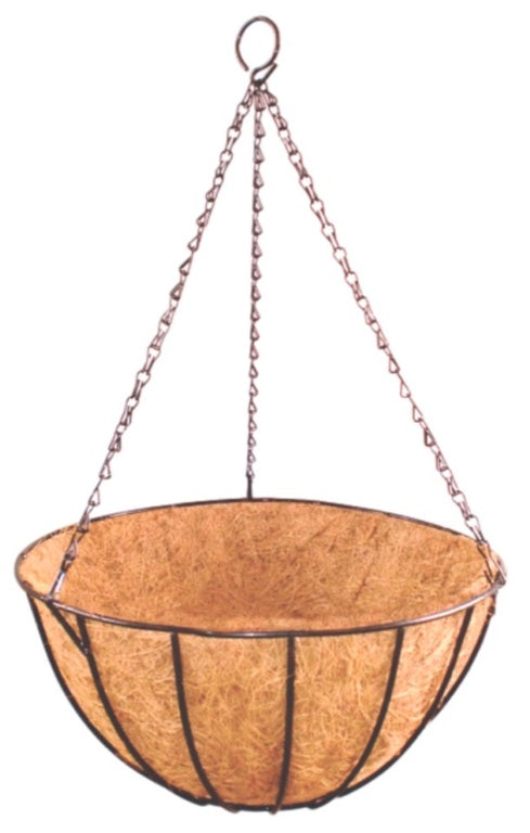 Ambassador Hanging Basket With Coco Liner 14"