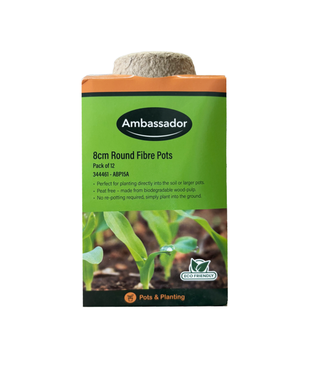 Ambassador Round Fibre Pots
