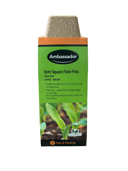 Ambassador Square Fibre Pots