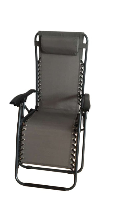 SupaGarden Zero Gravity Chair Grey / Black