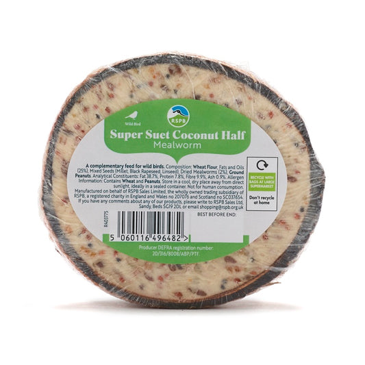 Rspb Coconut Treat With Mealworms 320g