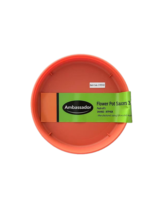 Ambassador Flower Pot Saucer 3-4" - Pack 5