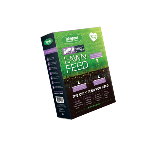 Johnsons Lawn Seed Super Smart Lawn Feed 100sqm