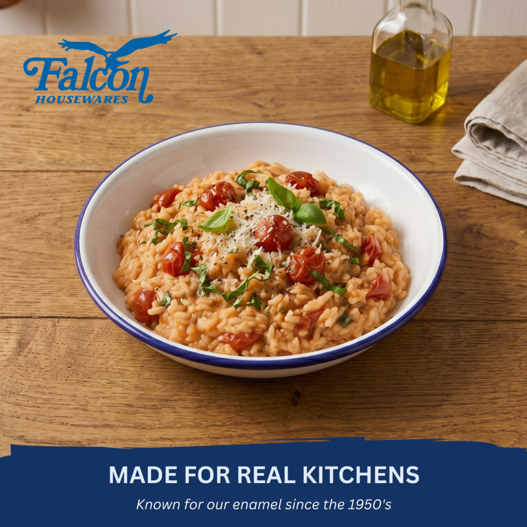 Falcon Pasta/Rice Plate - Traditional White 26cm