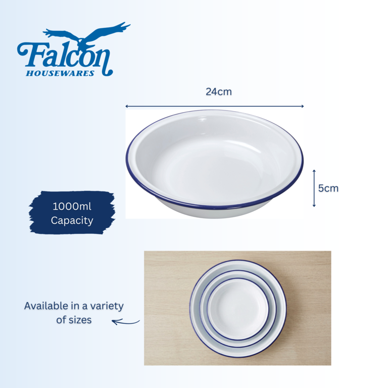 Falcon Round Pie Dish 24cm