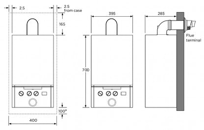 IDEAL Exclusive Combi Boiler & Clock