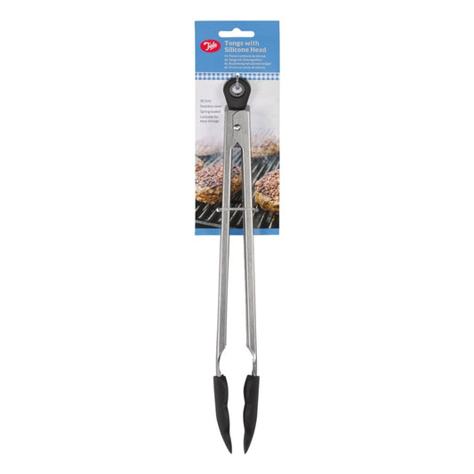 Tala Stainless Steel Tongs With Silicone Head 30.5cm