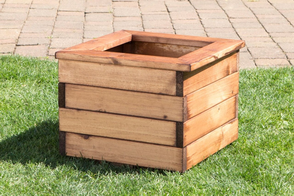 Charles Taylor Regular Square Wooden Planter