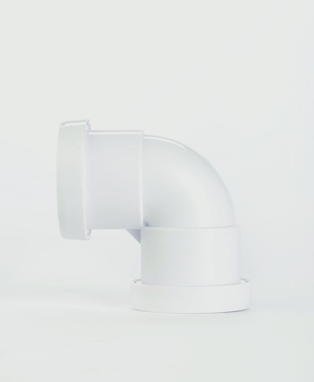 Make Push-fit 90Â° Bend 32mm