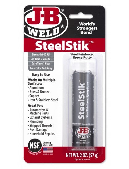SteelStik Epoxy Putty Stick