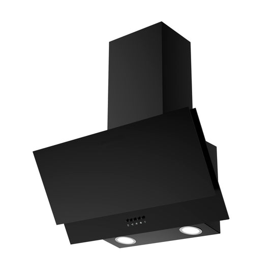 Kitchenplus Black Vertical Cooker Hood 600mm