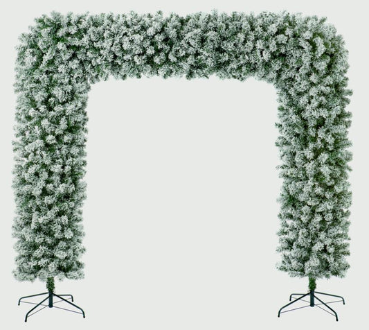 Premier Flocked Tree Arch 2.4m