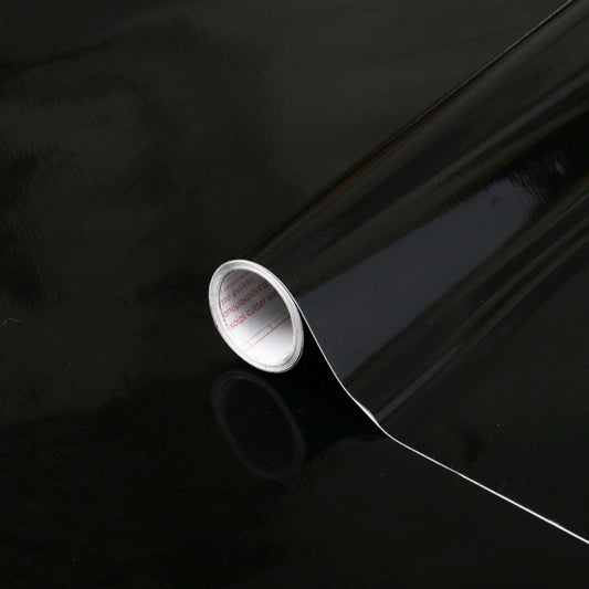 d-c-fix® Self Adhesive Film - Glossy Black 90cm x 15m