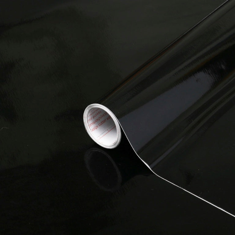 d-c-fix® Self Adhesive Film - Glossy Black 67.5cm x 2m