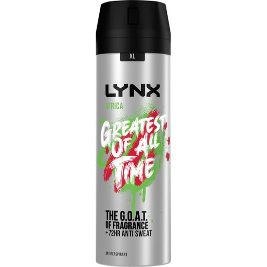 Lynx Anti Perspirant Aersol 200ml Africa
