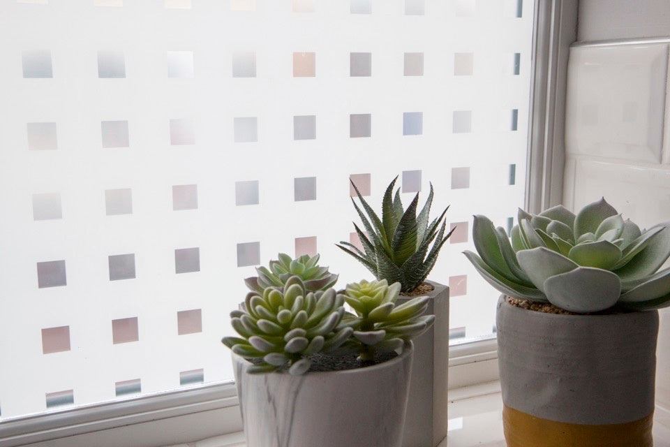d-c-fixÂ® Static Cling Window Film Caree