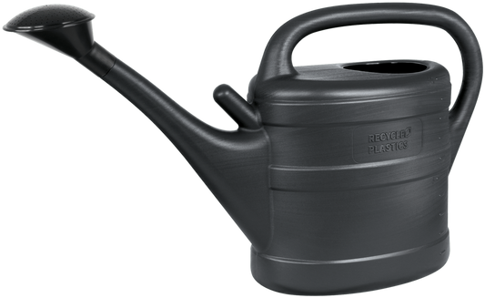 Green & Home 10L Recycled Watering Can Anthracite