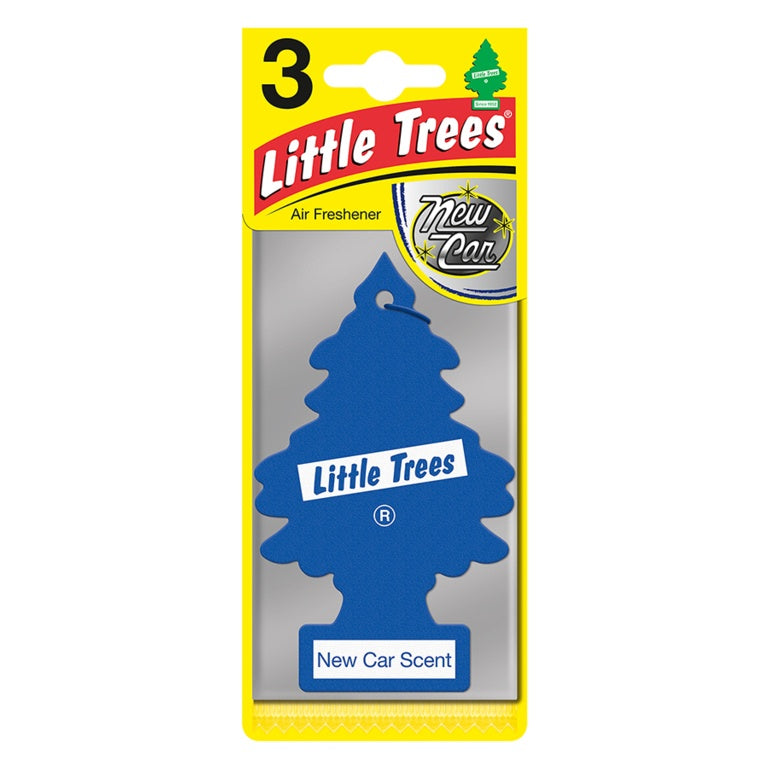 Little Trees Air Freshener Triple Pack New Car Scent