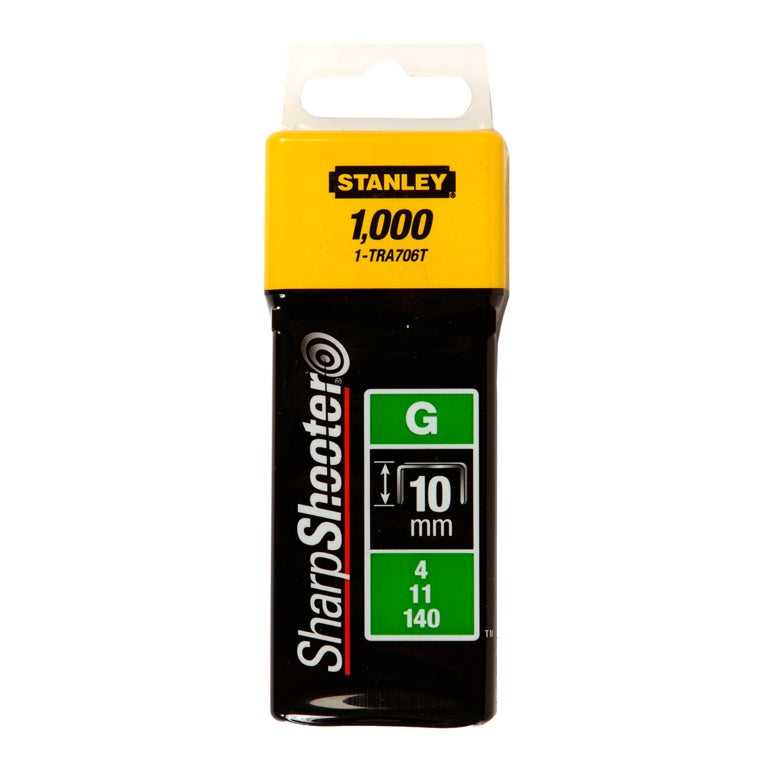 Stanley Heavy Duty Staples Pack 1000 10mm
