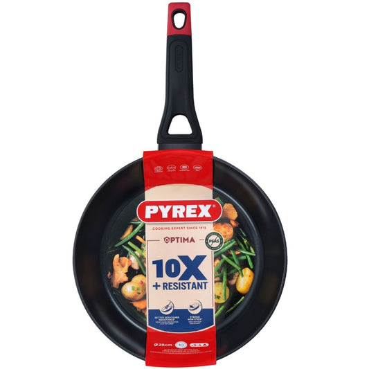 Pyrex Optima Deep Frying Pan 28cm
