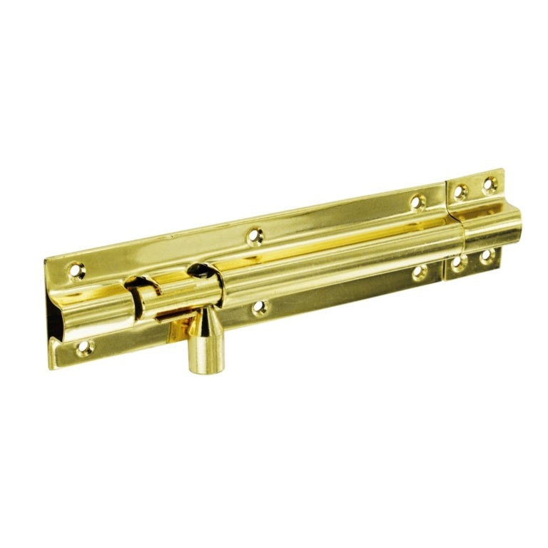 Securit Brass Door Bolt 1 1/2" Wide 150mm