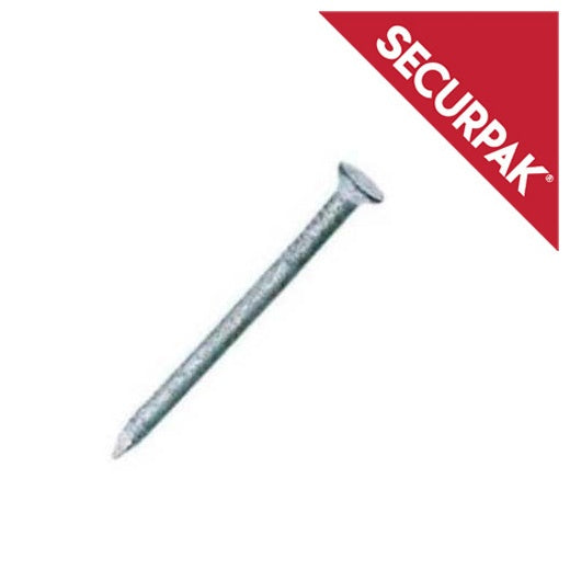 Securpak Round Wire Nails Galvanised 120g 50mm