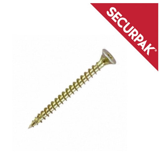 Securpak Pozi CSK Screws YZP 3 x 16mm Pack 70