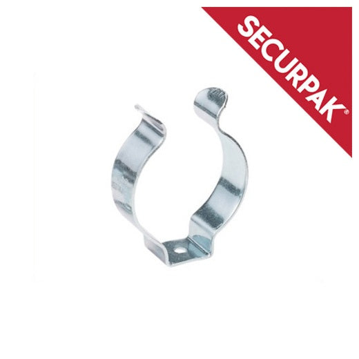 Securpak Zinc Plated Tool Clip 1 1/4" Pack 2