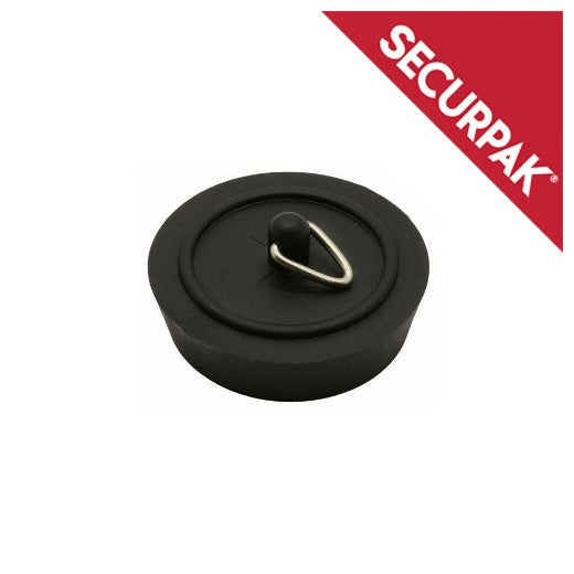 Securpak Sink Plug Pack 2 38mm Black