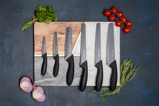 Viners Assure Santoku Knife 6"