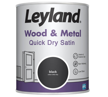Leyland Wood & Metal Quick Dry Satin 750ml